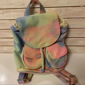 Wild Fable pastel tie-dye‎ mini backpack
